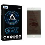 محافظ صفحه نمایش حریم شخصی پی کی مدل Delta Glass مناسب برای گوشی موبایل اپل iPhone 6