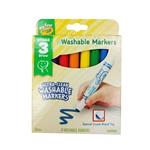ماژیک رنگ آمیزی 8 رنگ کرایولا مدل Ultra Clean Washable Markers کد 1324