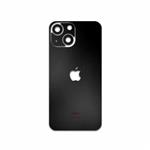 برچسب پوششی ماهوت مدل Matte-Black مناسب برای گوشی موبایل اپل iPhone 13 Mini