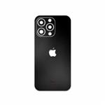 برچسب پوششی ماهوت مدل Matte-Black مناسب برای گوشی موبایل اپل iphone 13 Pro