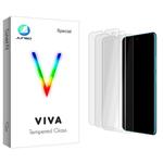 محافظ صفحه نمایش شیشه ای جانبو مدل Viva Glass MIX3 مناسب برای گوشی موبایل نوکیا 6.2 بسته سه عددی