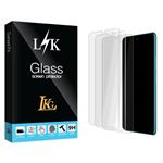 محافظ صفحه نمایش شیشه ای ال کا جی مدل LK Glass MIX3 مناسب برای گوشی موبایل جی پلاس Q10 بسته سه عددی