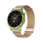 MAHOOT Green-Crystal-Marble Cover Sticker for Huawei Watch GT 3 42mm Smartwatch