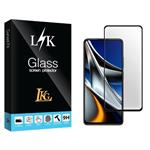 محافظ صفحه نمایش سرامیکی شفاف ال کا جی مدل LK Glass مناسب برای گوشی موبایل شیائومی Poco X4 Pro 5G 2201116PG