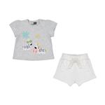 Indigo 2501912-93 T-Shirt And Shorts Set For Baby Girls