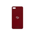 MAHOOT Red-Leather Cover Sticker for BlackBerry Z10