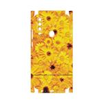 برچسب پوششی ماهوت مدل Yellow-Flower-FullSkin مناسب برای گوشی موبایل جی ال ایکس Shahin 2