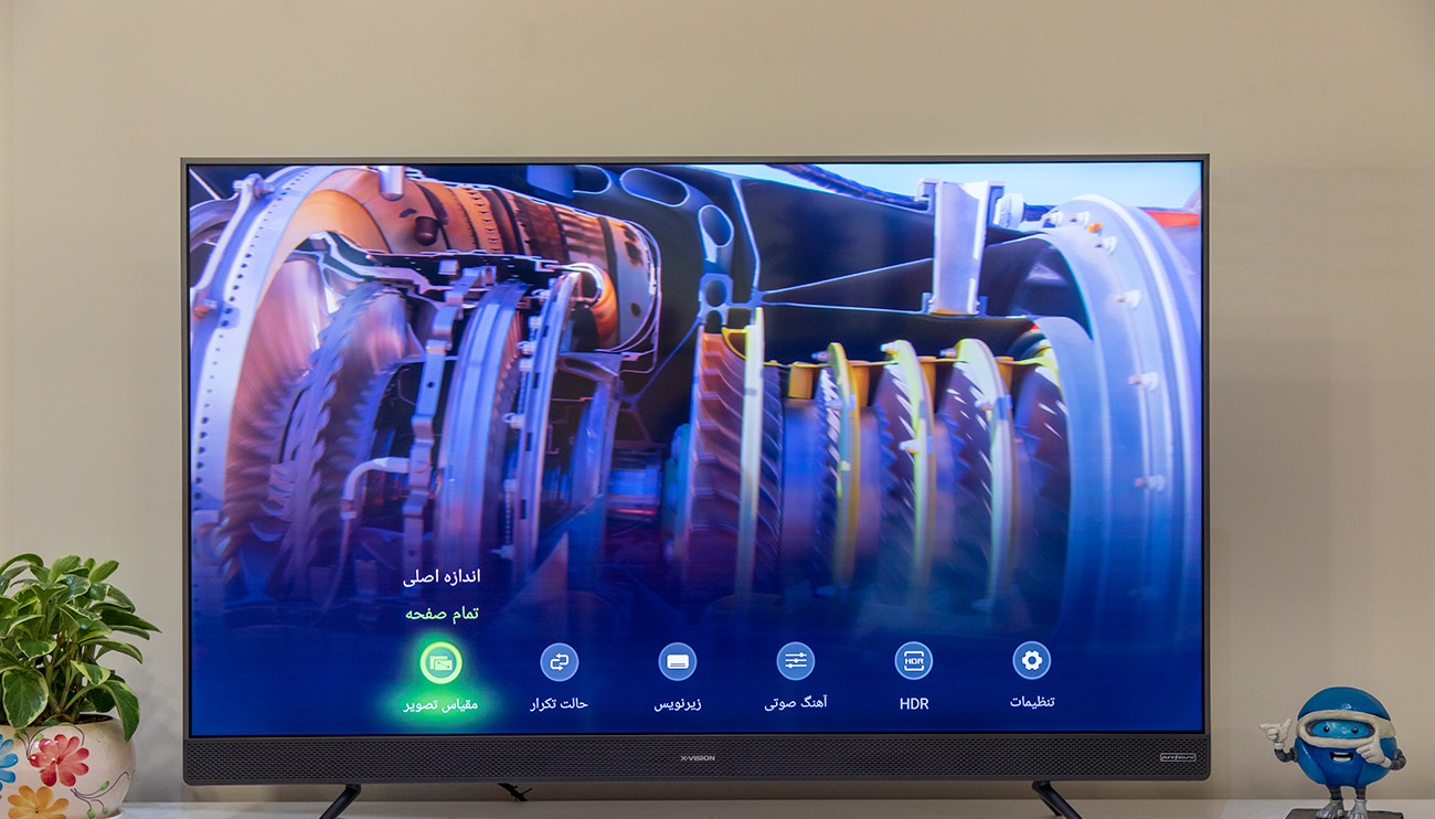 نقد و بررسی تلویزیون هوشمند XVISION XTU735