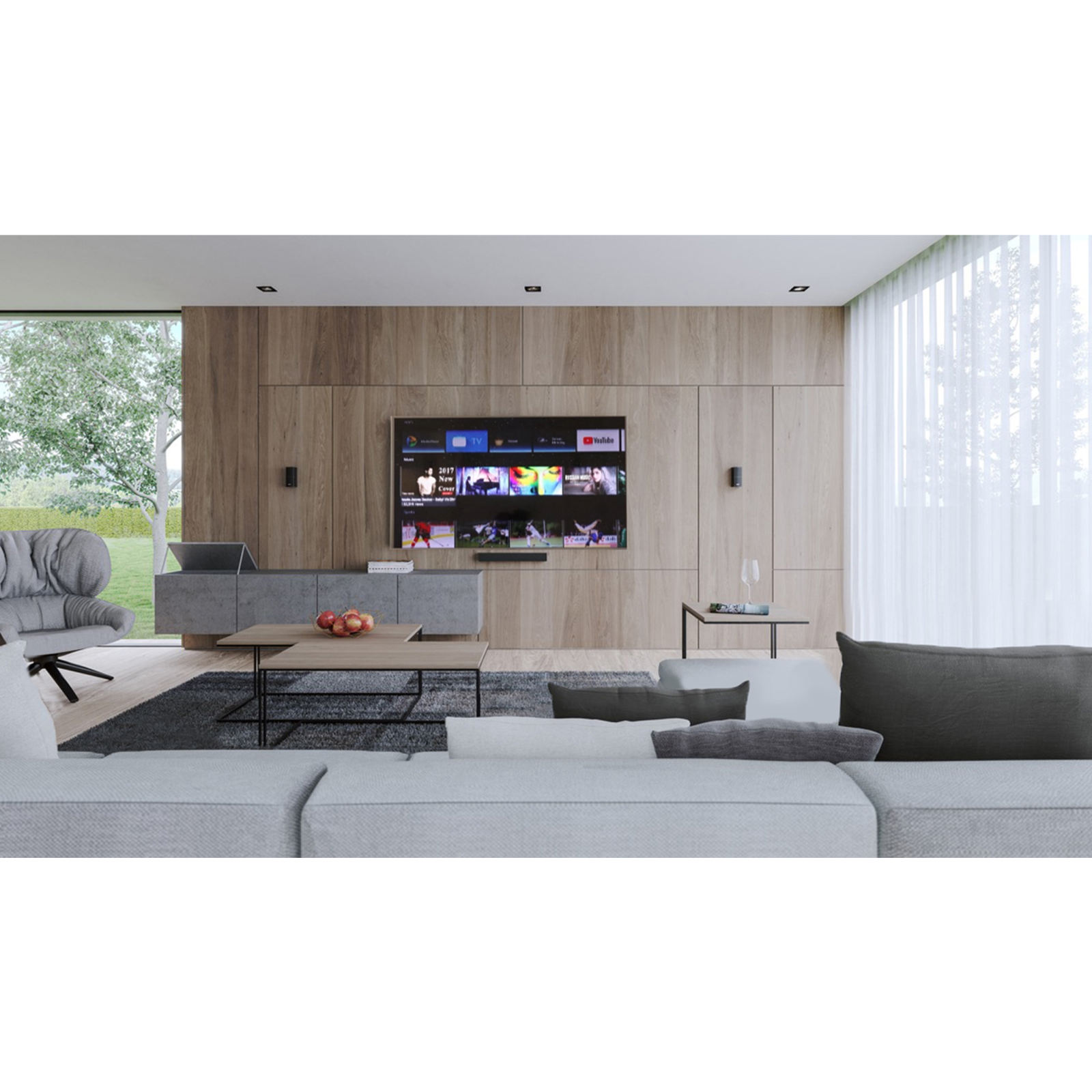 نقد و بررسی تلویزیون Panoramic PA-50SA3657 QLED TV 50 Inch