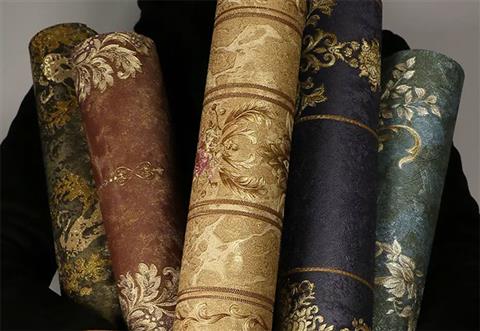 طرح کاغذ دیواری برای پذیرایی