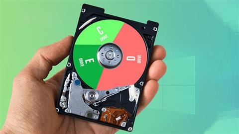 پارتیشن بندی هارد اینترنال