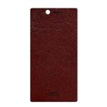 MAHOOT Natural Leather Sticker for Sony Xperia Z Ultra