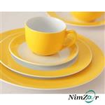 Zarin Iran Porcelain Inds Italia F Zafaran 12 Pieces Tea Set High Grade