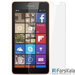 محافظ صفحه نمایش شیشه ای تمپرد مناسب برای گوشی موبایل مایکروسافت Lumia 540