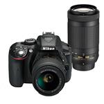 Nikon D5300 kit 18-55 mm And 70-300 mm VR Digital Camera