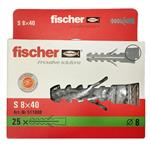 Fischer 51108B Rawlplug Pack of 25