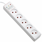 Farhan Electric F555 Power Strip With Surge Protector