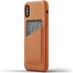MUJJO iPhone X Full Leather Wallet Case - Gray CS-092
