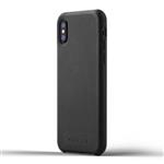 MUJJO iPhone X Full Leather Case - Black CS-095