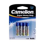 Camelion 4Pcs SuperHeavy Duty AAA Batteries