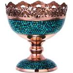 Turquoise Tattoo Confections Container By Aghajani 11 Cm