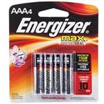Energizer Max Alkaline AAA Battery Pack Of 4