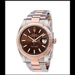 ساعت مچی مردانه رولکس مدل Rolex Datejust Dial Steel Gold Mens Watch 126331CHSO