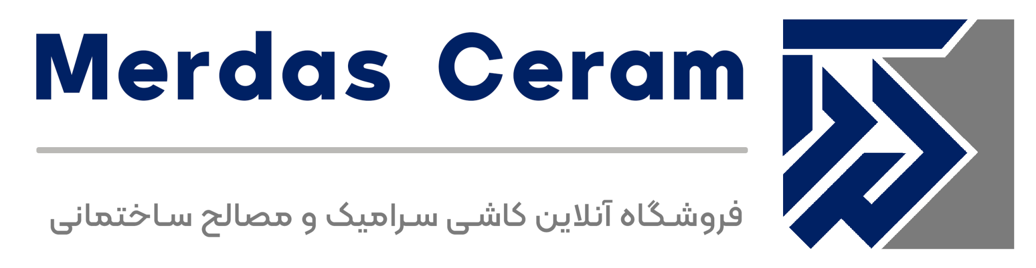 لوگوی کاشی و سرامیک مرداس 