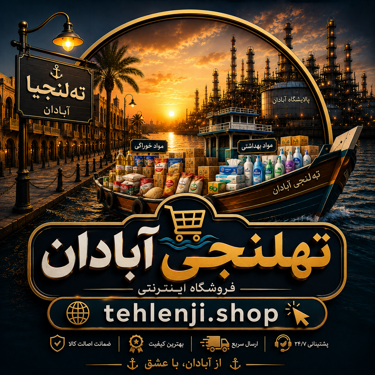 لوگوی پخش تهلنجی آبادان